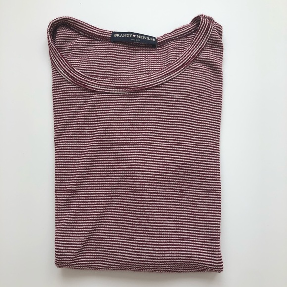 Stripped Brandy Melville top - Picture 2 of 3